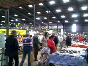 York Farmer's Market Crowd